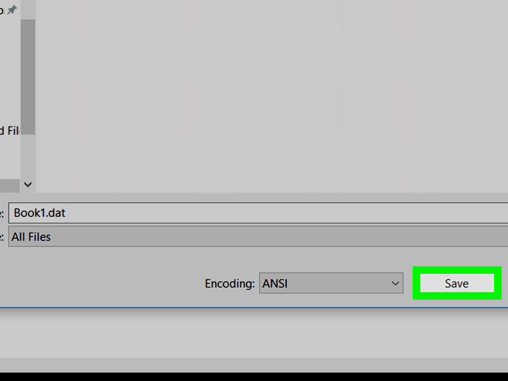 How to Convert Excel to Dat