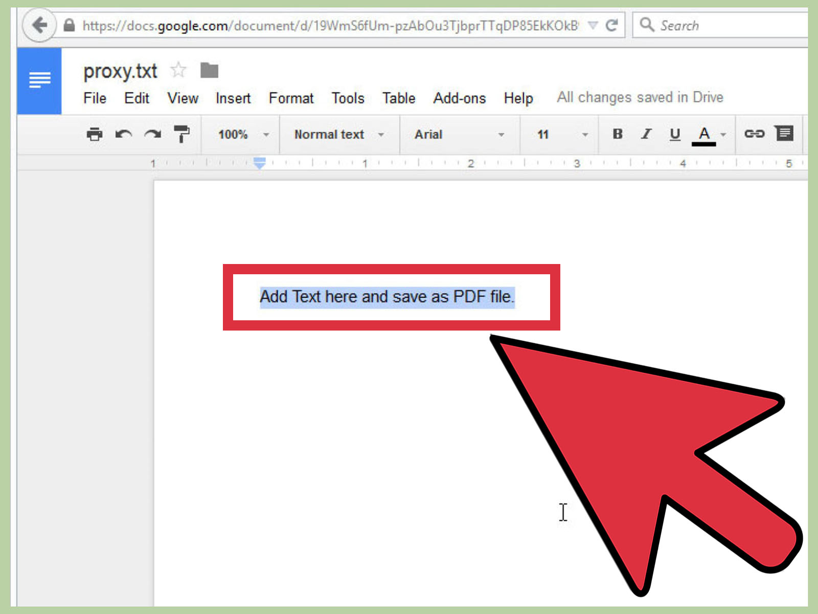 How To Convert Text To PDF