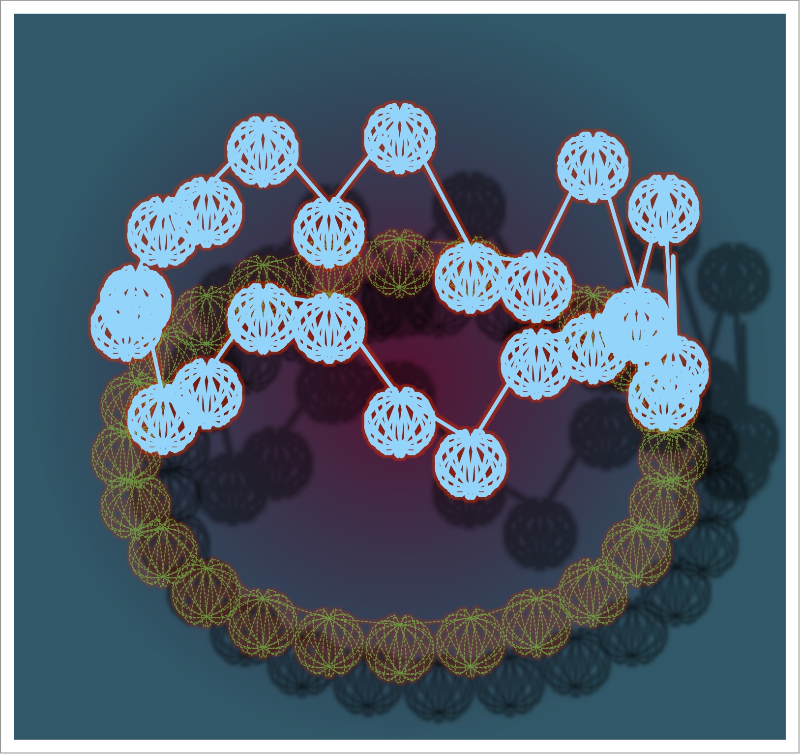 Cell: How to Create a Chaos Ring of Sinewave Spheres