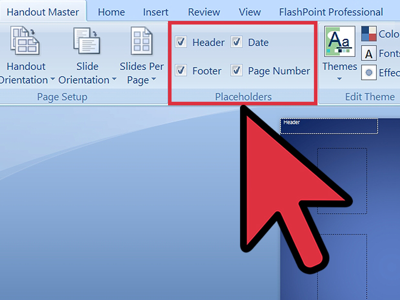 How to Create a Powerpoint Handout