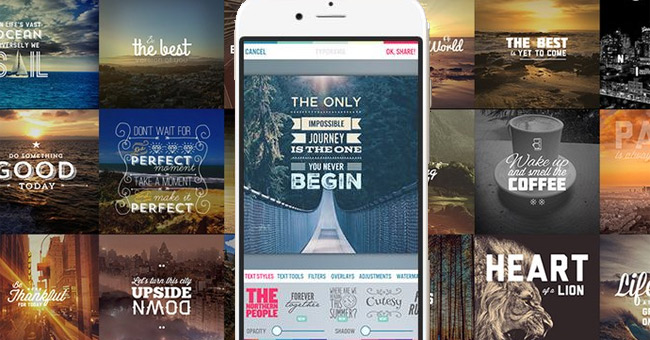 How to Create Beautiful Typography on the Phone?: Create Typography
