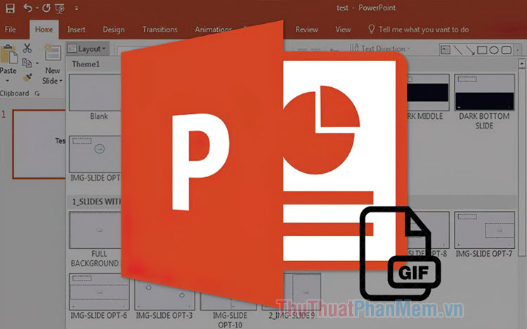 Как обрезать gif в powerpoint