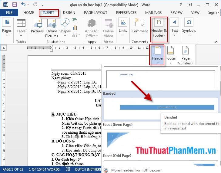How to Create Header and Footer in Word