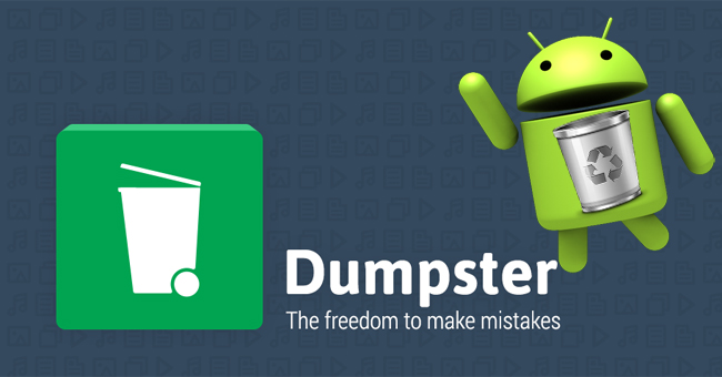 How to Create Trash for Android with Dumpster