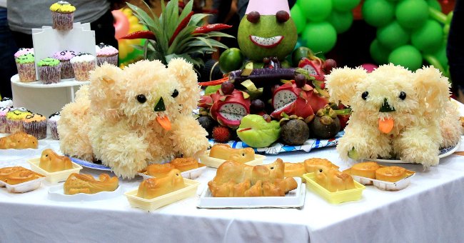 How to Decorate Five Fruits on Mid-autumn Festival