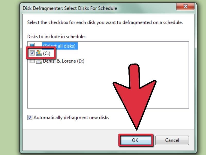 Disk: How to Defrag Windows 7