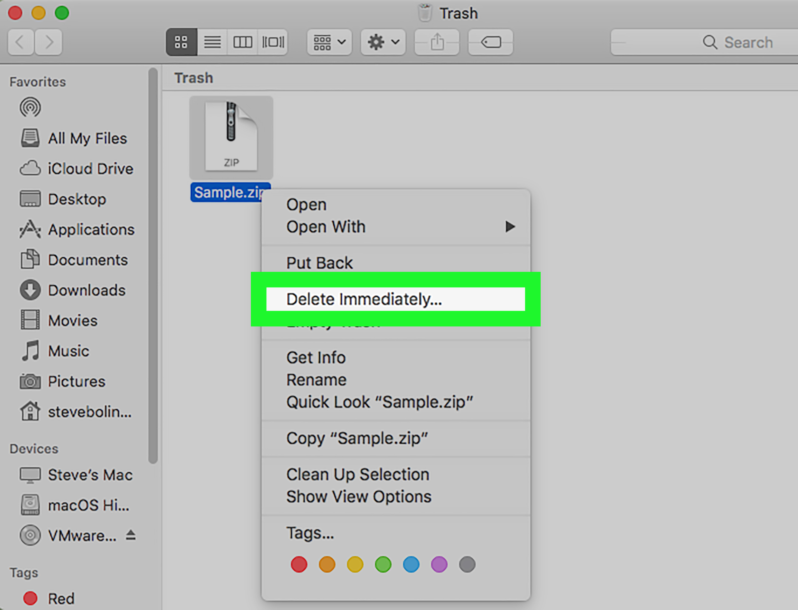 how to open zip on mac