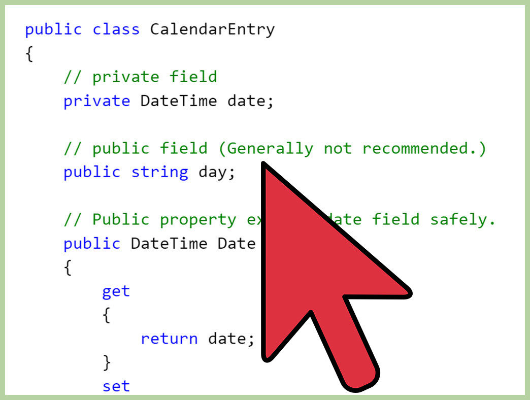 Data: How to Design and Implement a Field Using C Sharp
