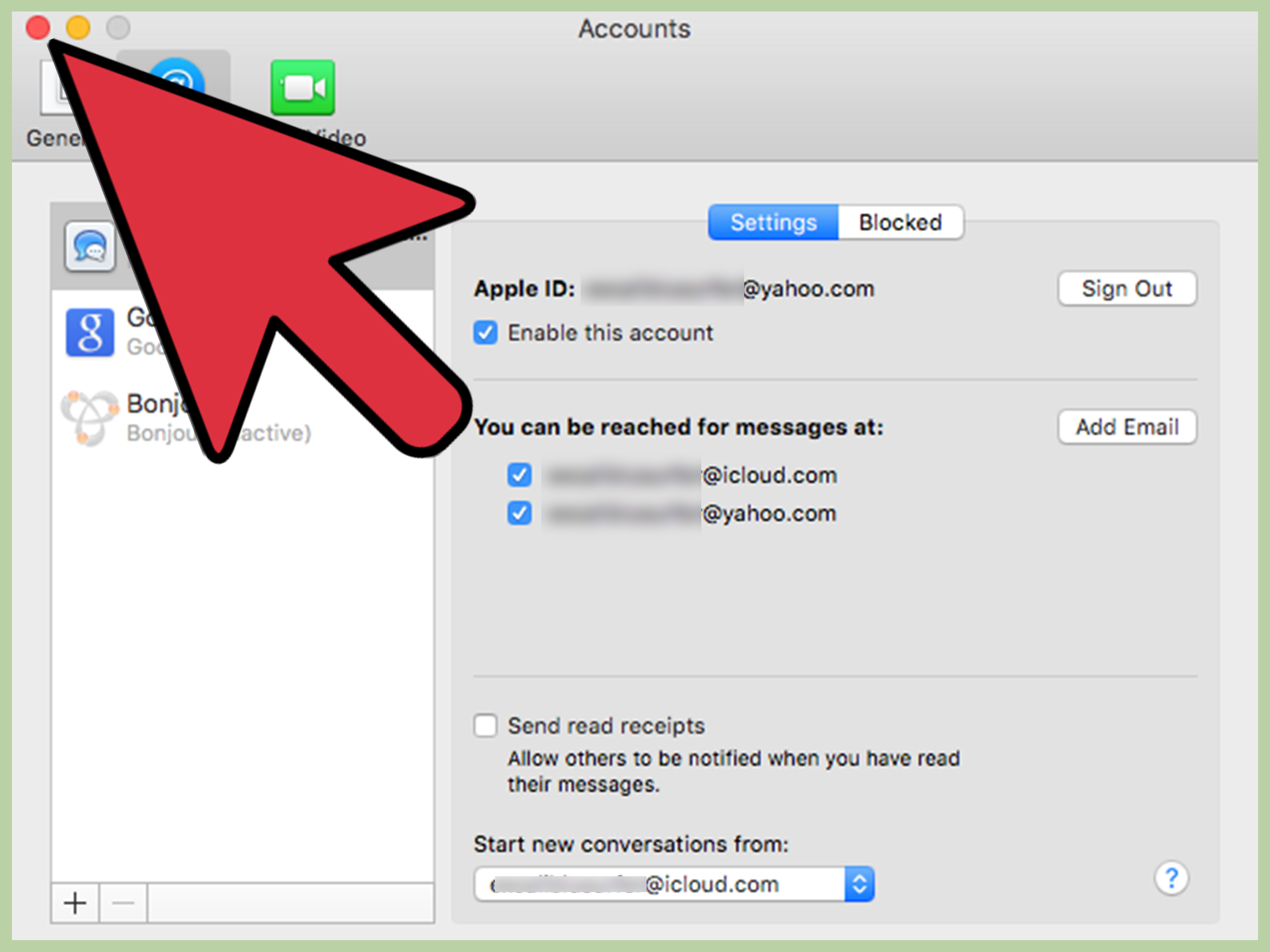 Click: How to Disable Imessage