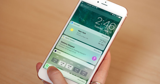 How to Disable Widgets on iOS 10 Lock Screen?