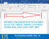How to Display the Ruler Bar in Word Versions