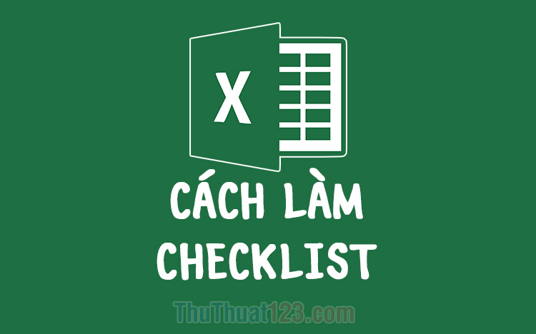 how-to-do-checklist-in-excel