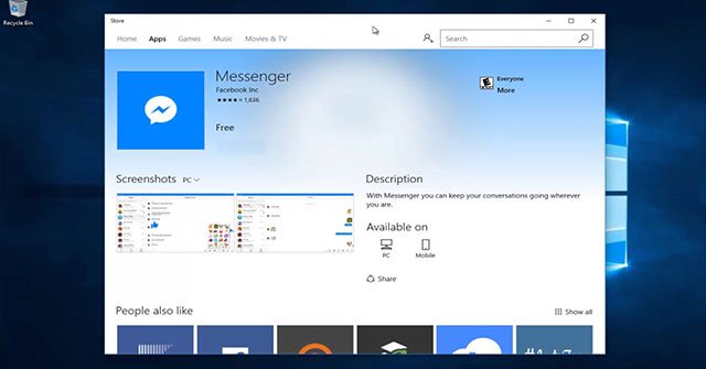 How To Download Facebook Messenger On Windows 10