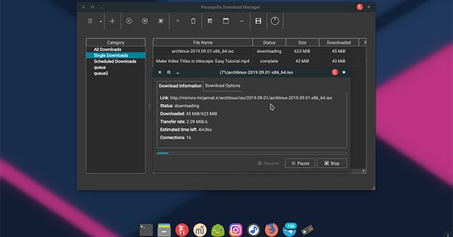 How to Download Files Faster with Persepolis