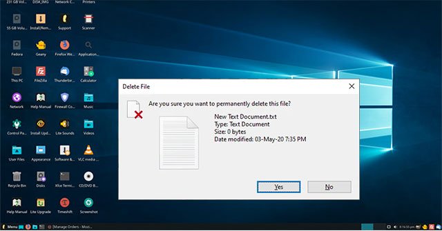 How to enable / disable the delete delete confirmation dialog box ...