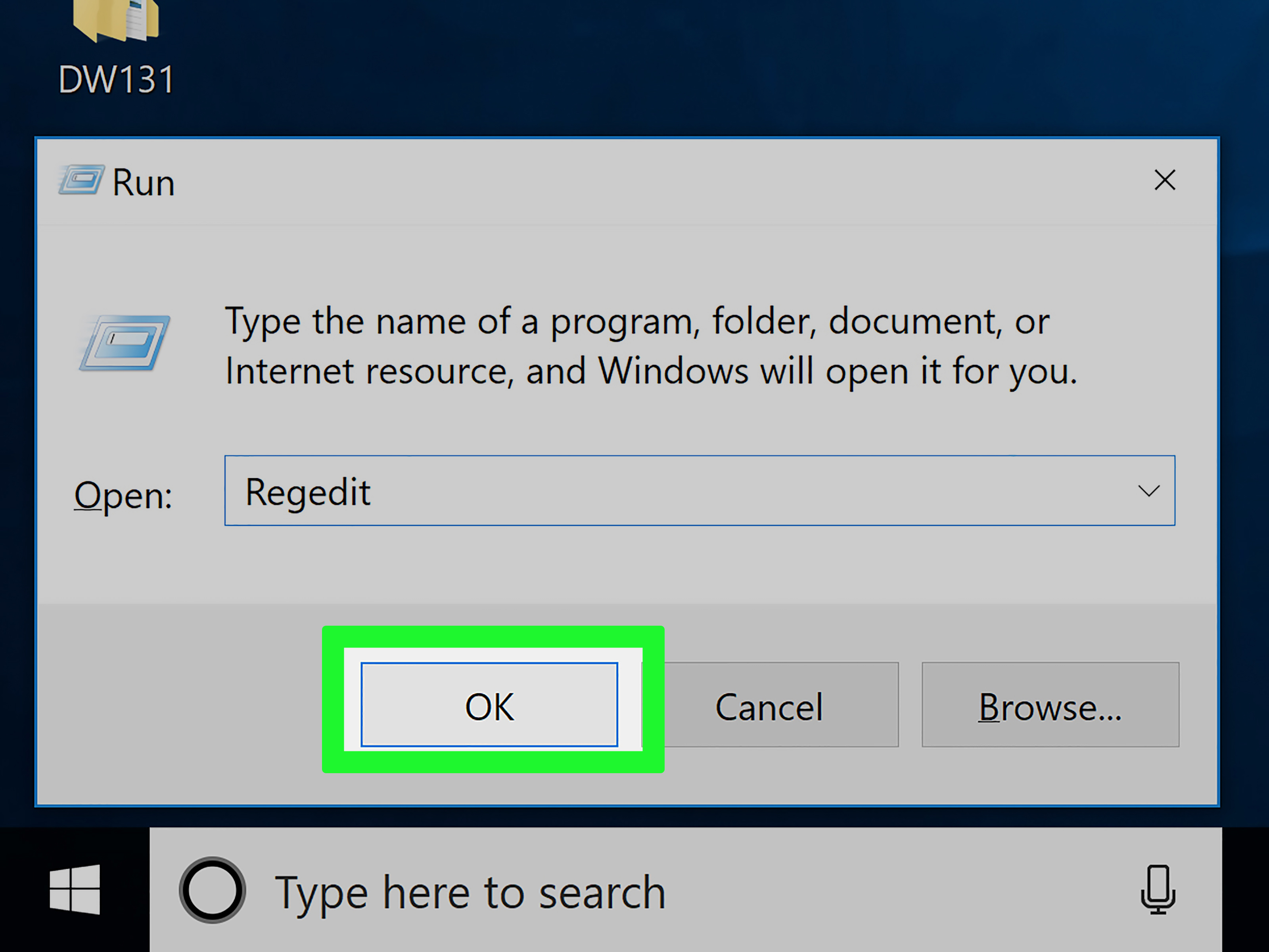 How to Enable Regedit