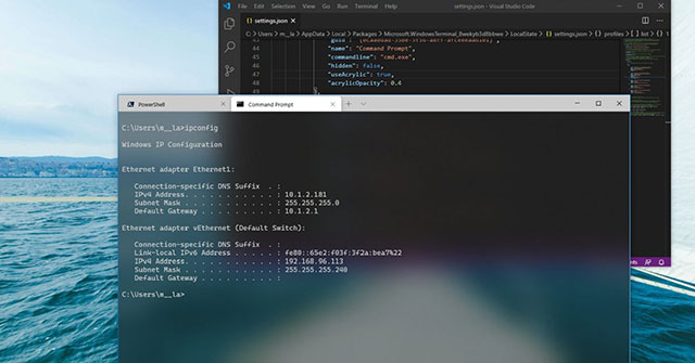 How to Enable Transparent Background on Windows Terminal