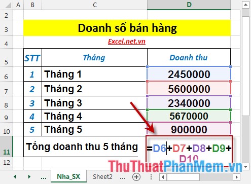 How to Enter Formulas in Excel