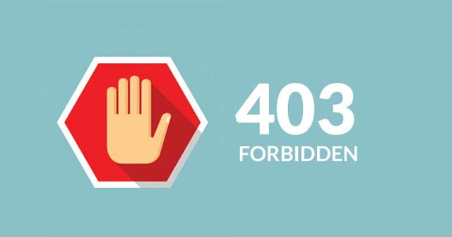 403 Error: How to Fix 403 Forbidden Error
