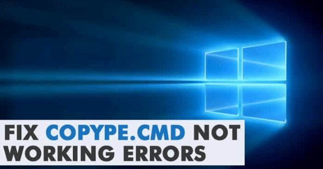 How to Fix Copype.cmd Not Working on Windows 10