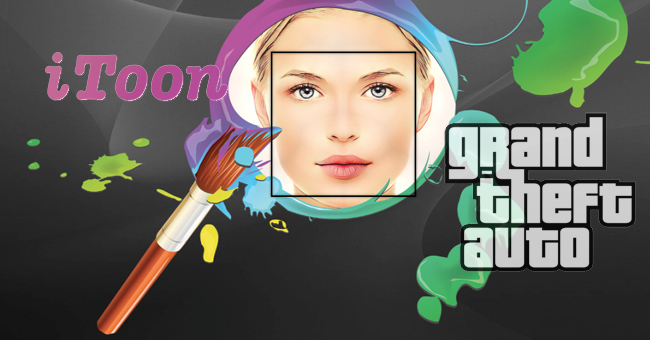 How to Fix Photos in GTA Game Style with Itoon: Itoon Photo Editing
