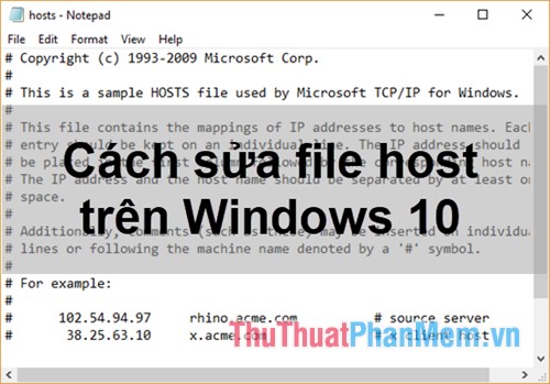 How to Fix the Hosts File on Windows 10