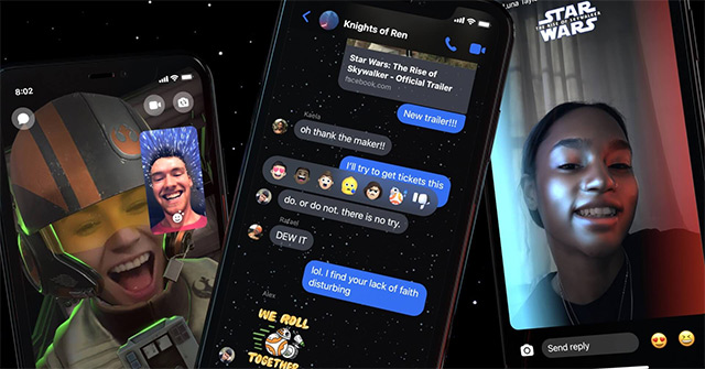 How to Insert Star Wars Effect in Messenger