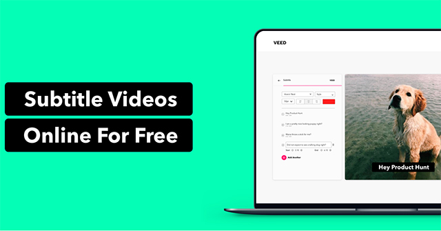 Video Editing Software: How to Insert Video Subtitles on Veed