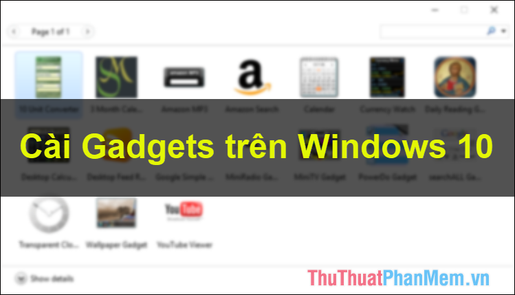 How to Install Gadget for Windows 10 - Add Gadget Feature on the Desktop
