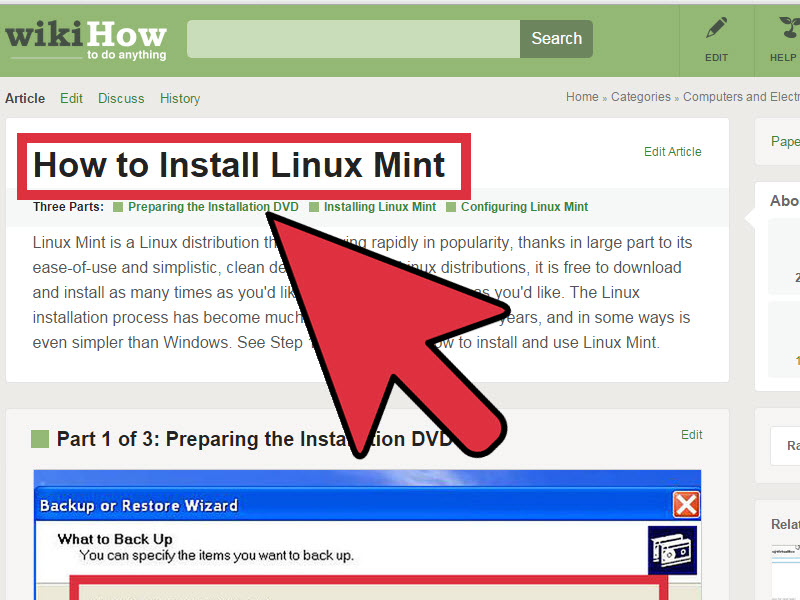 How to Install Linux