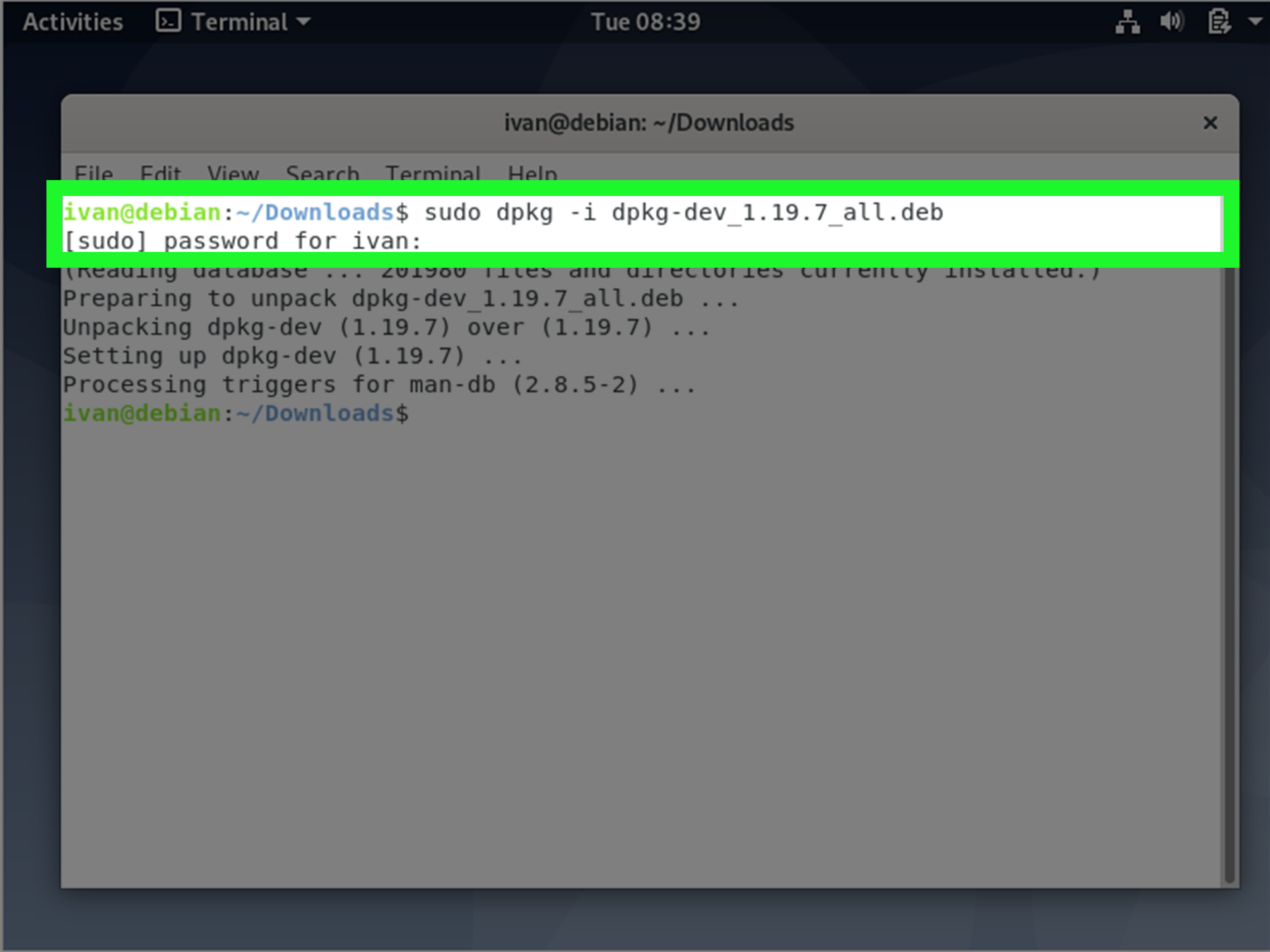 How to Install Software in Debian Linux