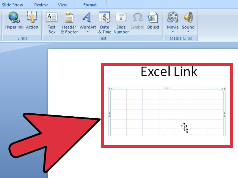 How to Link Excel to Powerpoint