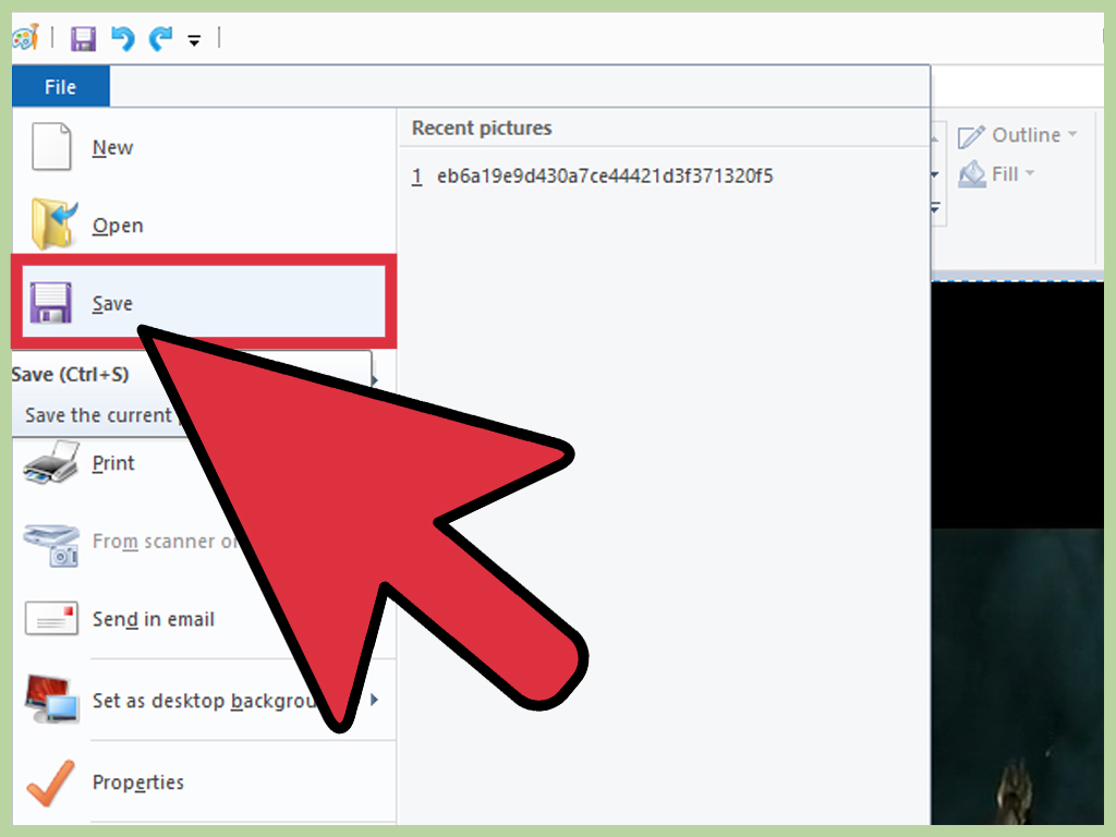 Color: How to Make a Blend in Microsoft Paint