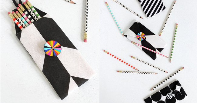 How to Make a Cute Cloth Pen Box for You on the Occasion of October
