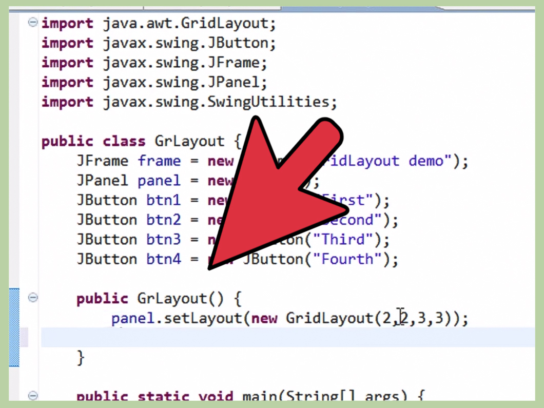 Frame: How to Make a Gui Grid in Java