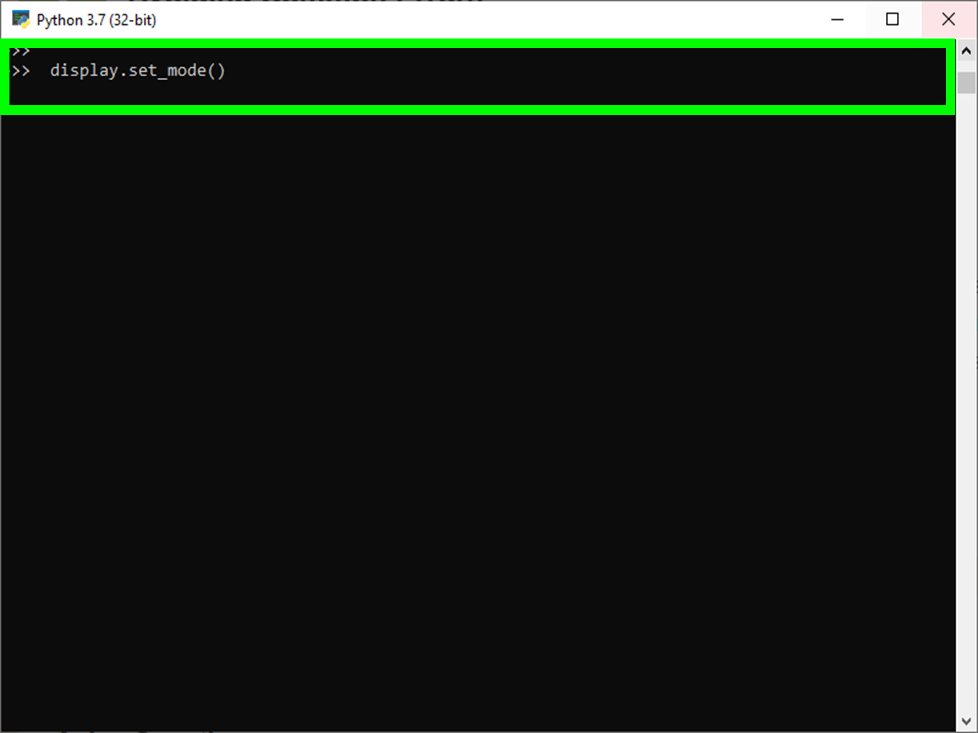 Display: How to Make a Self‐writing Mosaic Program in Python