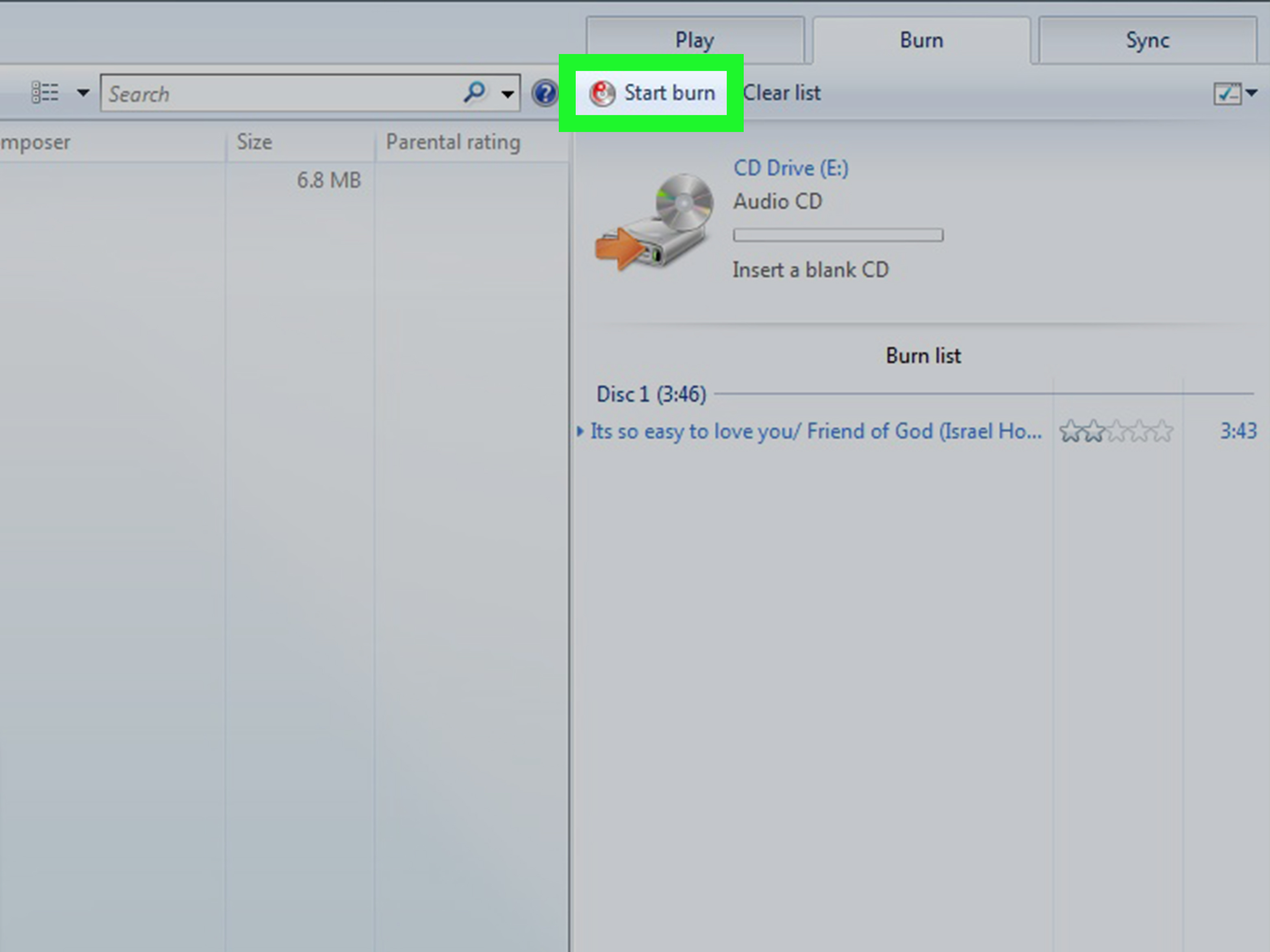Computer: How to Make an Audio Cd with Windows 7