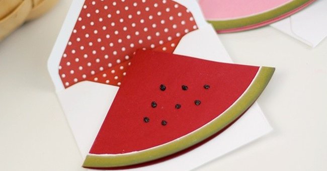 How to Make Cards 20 - 10 Lovely Watermelon Pictures
