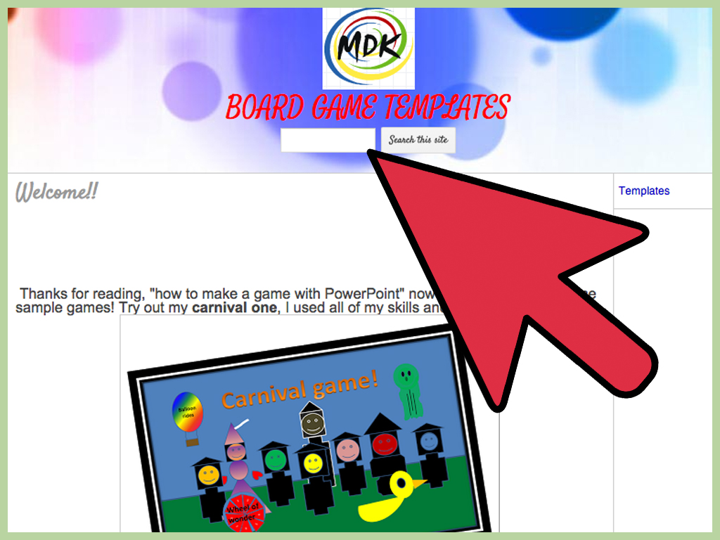 Slide: How to Make Games on Powerpoint