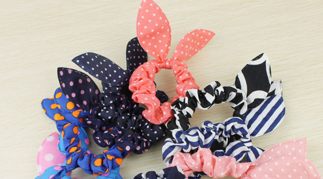 How to Make Rabbit Hair Hair Tie for Baby to Welcome the Mid-autumn