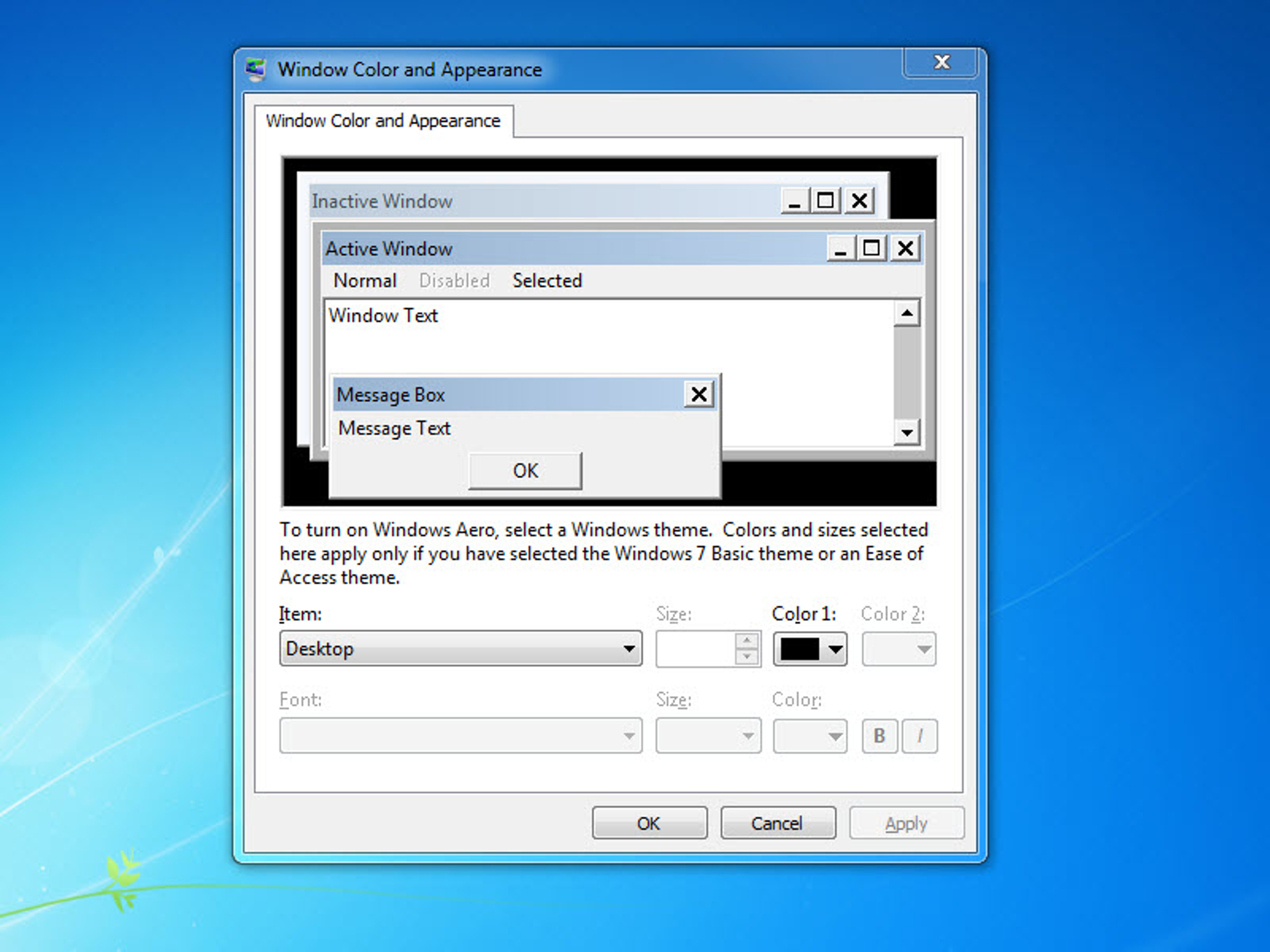 How to Make Text Easier to Read in Windows 7