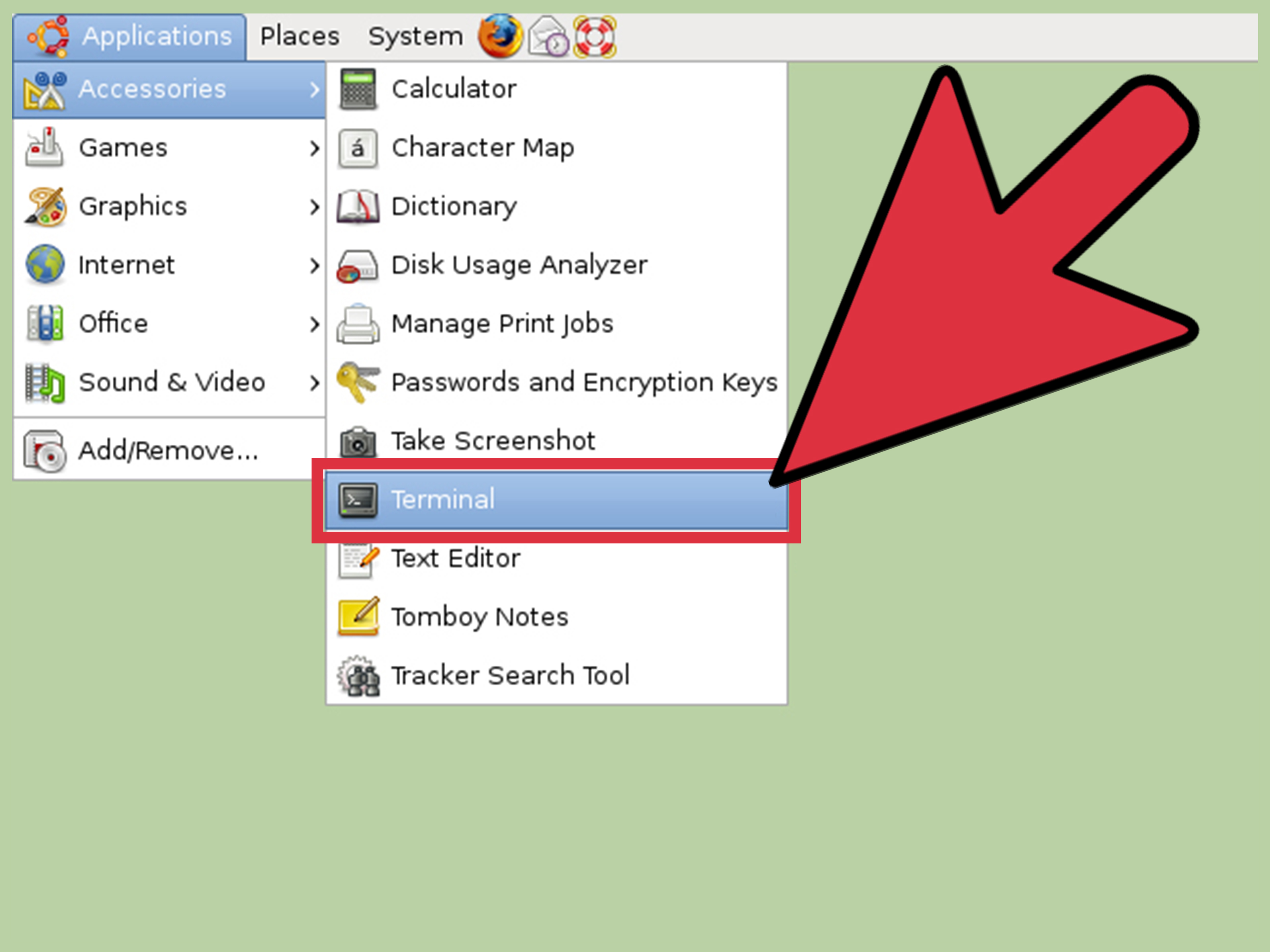 Click: How to Open a Terminal Window in Ubuntu