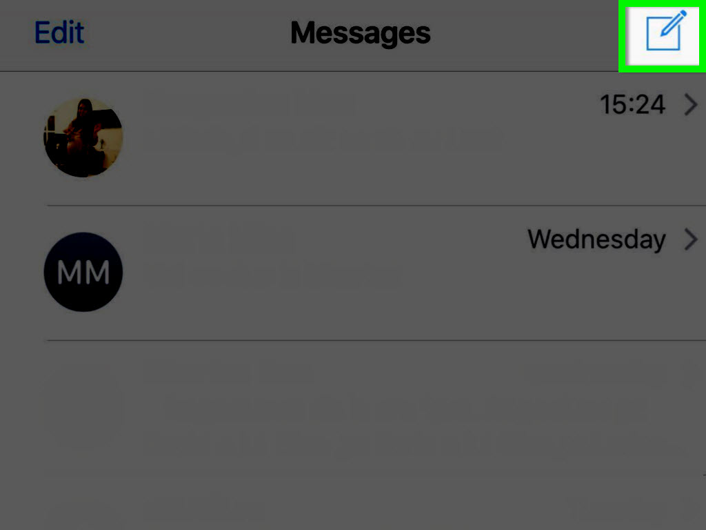 How to Open an Apple Message