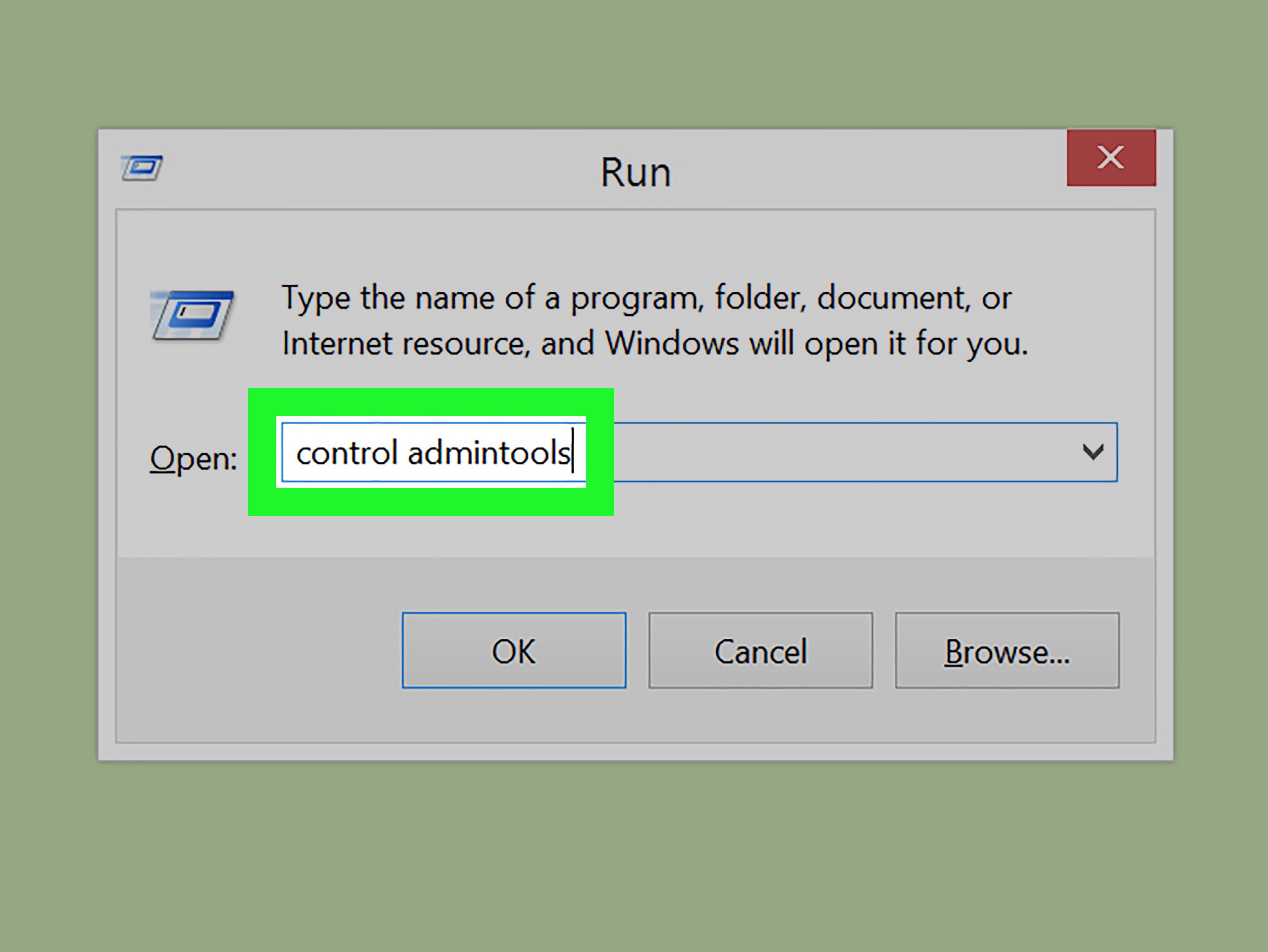 How to Open the Control Panel