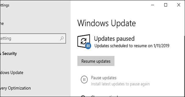 How to Pause Updates on Windows 10 Home