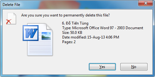 How to Permanently Delete a File, Delete Data Safely
