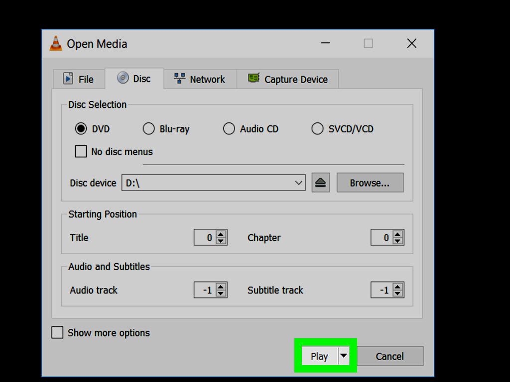 Click: How to Play Dvds on Your Windows PC for Free