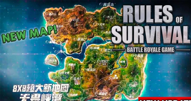 Rules of Survival 8×8 Map Guide: Landing, Looting, and Rotations
