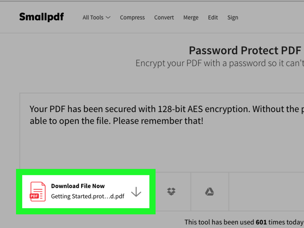 Password: How to Protect a Document