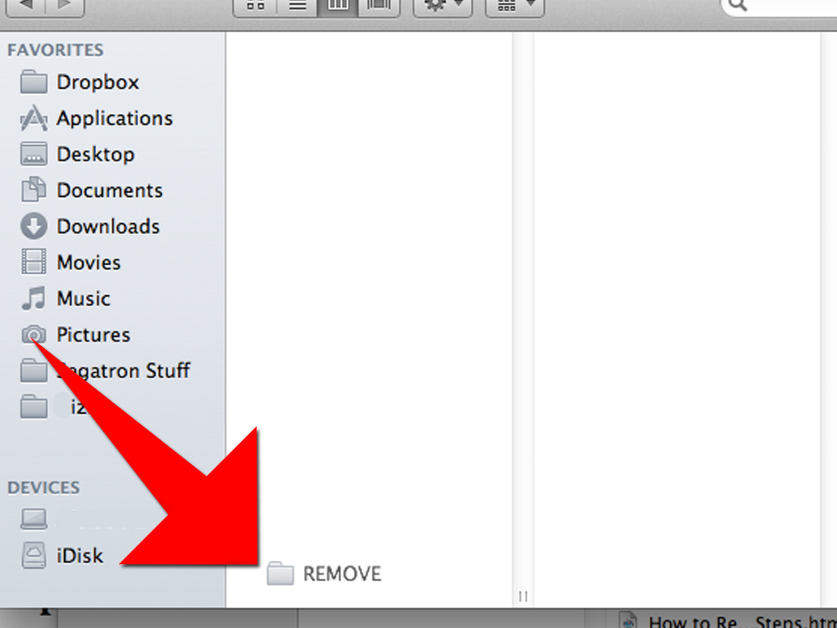 How to Remove an Item from the Finder Sidebar on a Mac